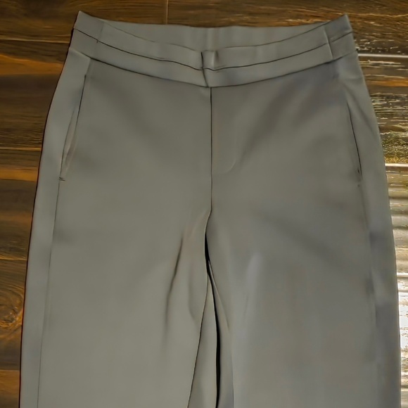 DEMOCRACY PULL ON STRAIGHT LEG PANT "SAGE GREEN" SZ 12 LARGE - Picture 2 of 6